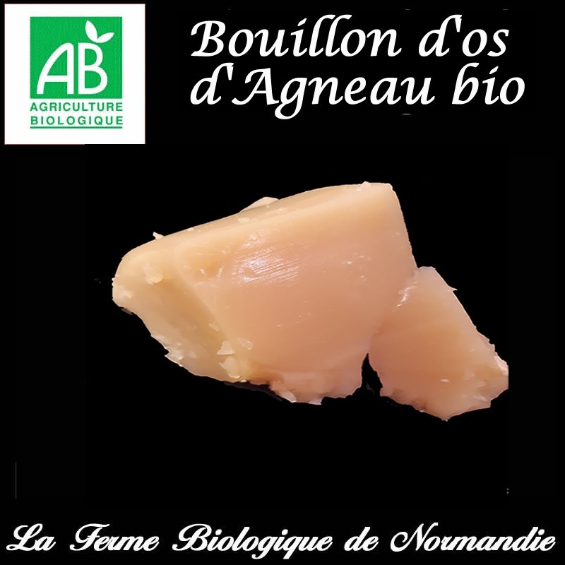 Bouillon d'os d'Agneau bio 230g