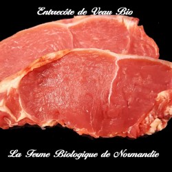 Entrecote de veau bio, première, seconde, en direct , à poeler