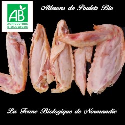 Délicieux ailerons de poulet bio
