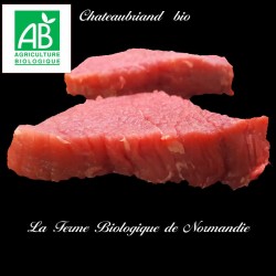 Sublime chateaubriand boeuf bio poids 400g