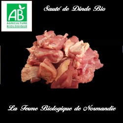 savoureux sauté de dinde bio 500g