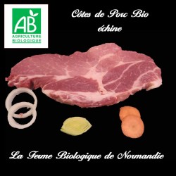 Entrecotes  de porc fermier...