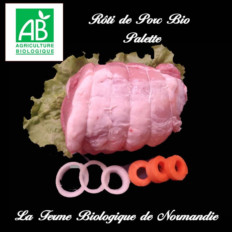 Succulent Colis de porc bio poids 3 kilos Succulent Colis de porc bio poids 3 kilos