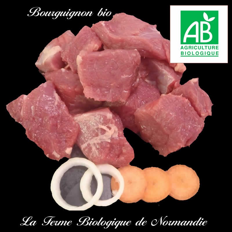 Succulent boeuf bourguignon (race limousine) 2 kilos Succulent boeuf bourguignon (race limousine) 2 kilos